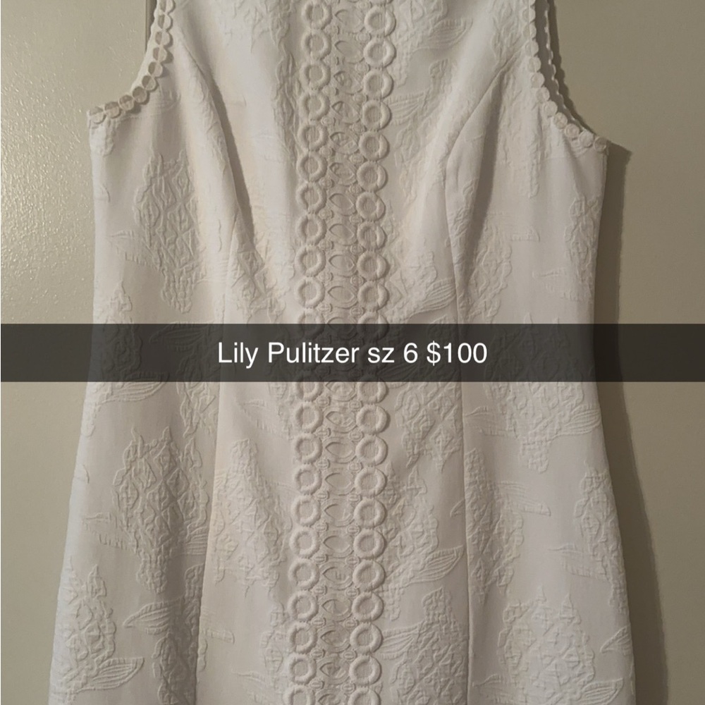 Lilly Pulitzer White Dress